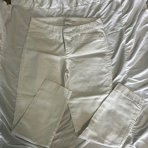Old Navy white pixie pants size 6